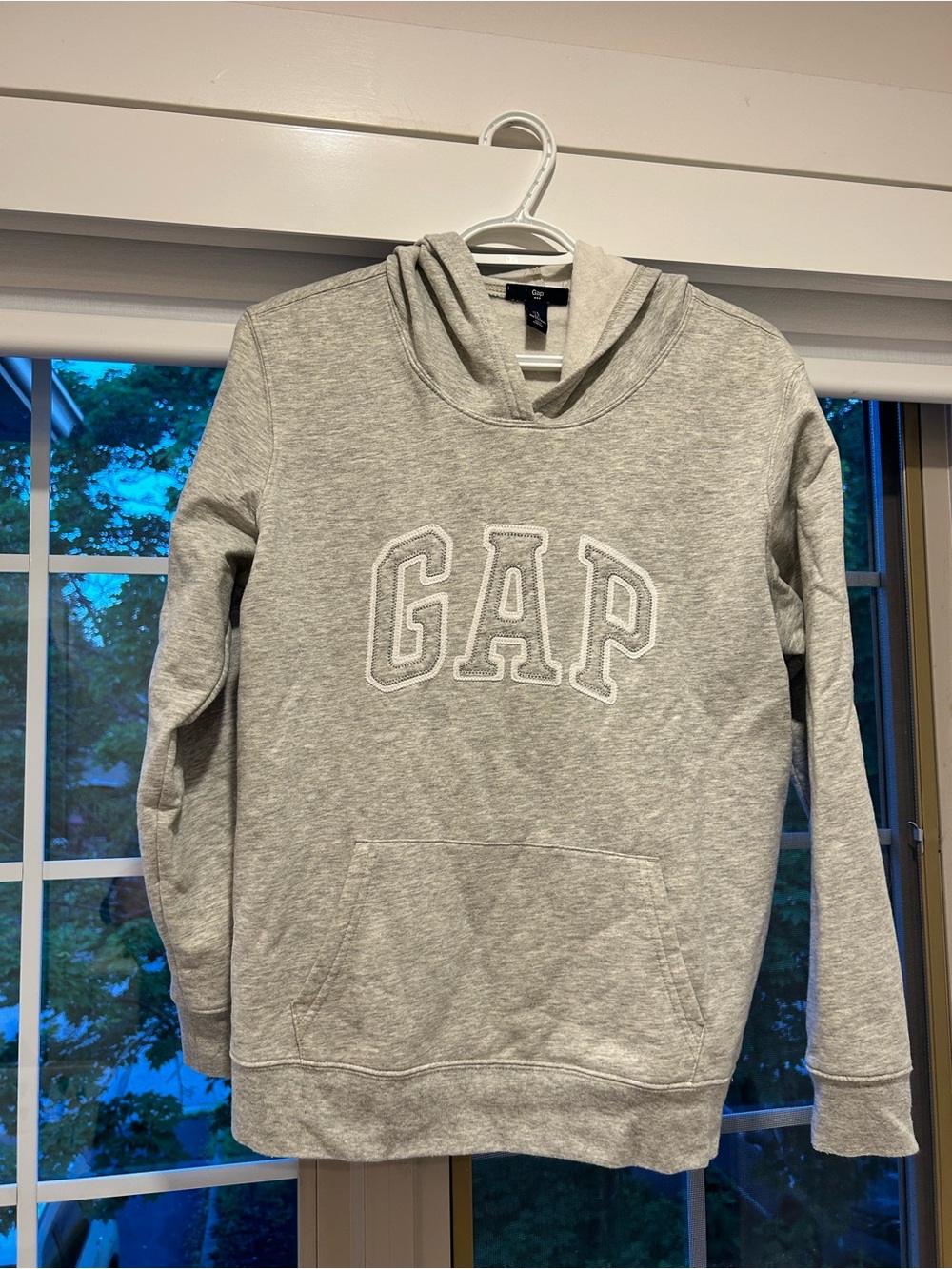 GAP Light Gray Kids Hooded Sweatshirt